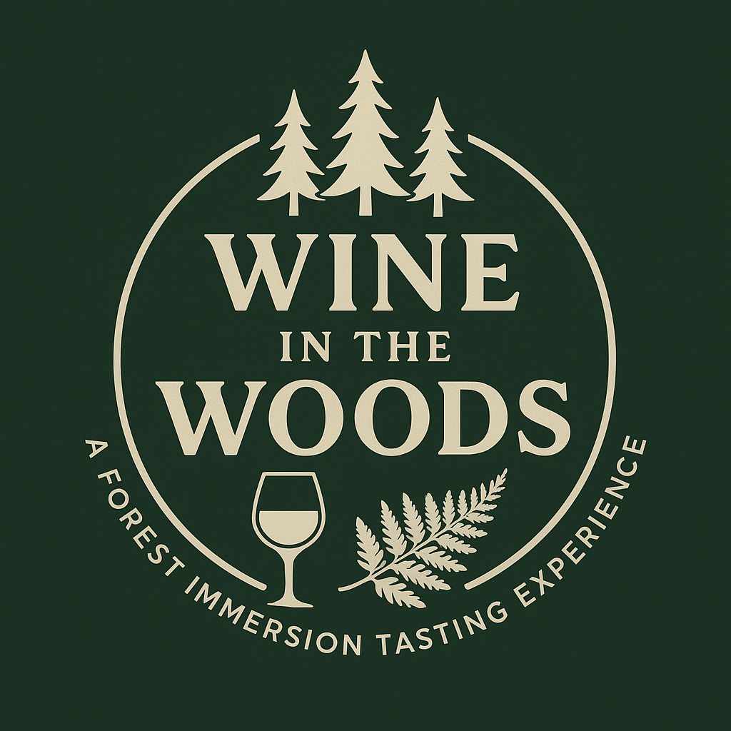 Wine the Woods: Where great wine meets the beauty of the woods - logo